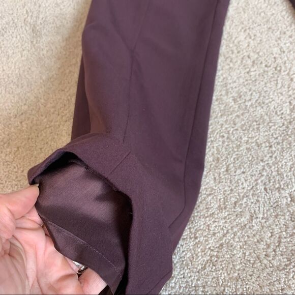 SIMON Chang plum colour dress pants trousers Sz 6 - Picture 8 of 15